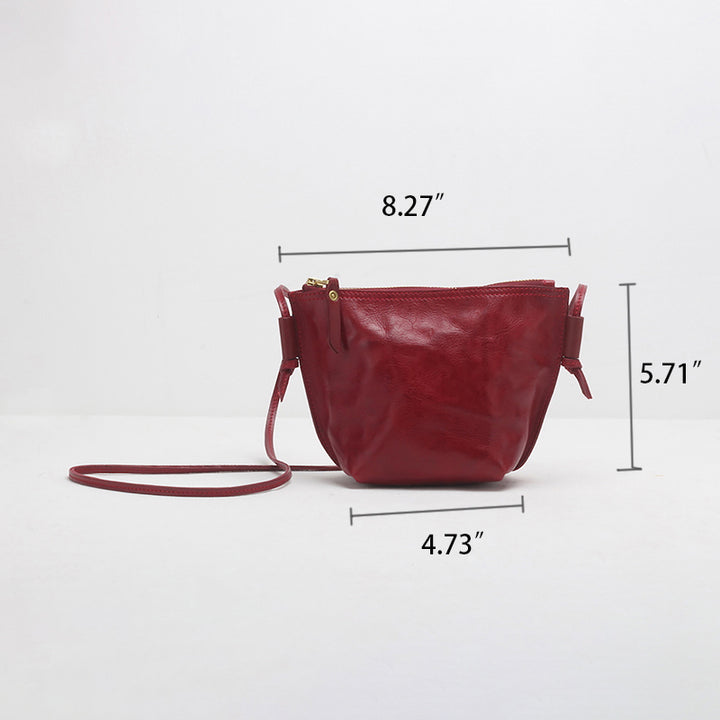 Mini sac bandoulière vintage fait main
