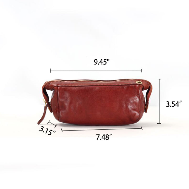 Sac bandoulière femme en cuir tanné végétal au design simple