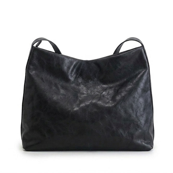 Sac fourre-tout polyvalent grande capacité en cuir de vachette tanné végétal