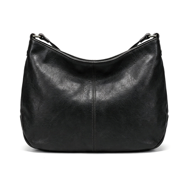 Sac fourre-tout polyvalent grande capacité en cuir de vachette tanné végétal