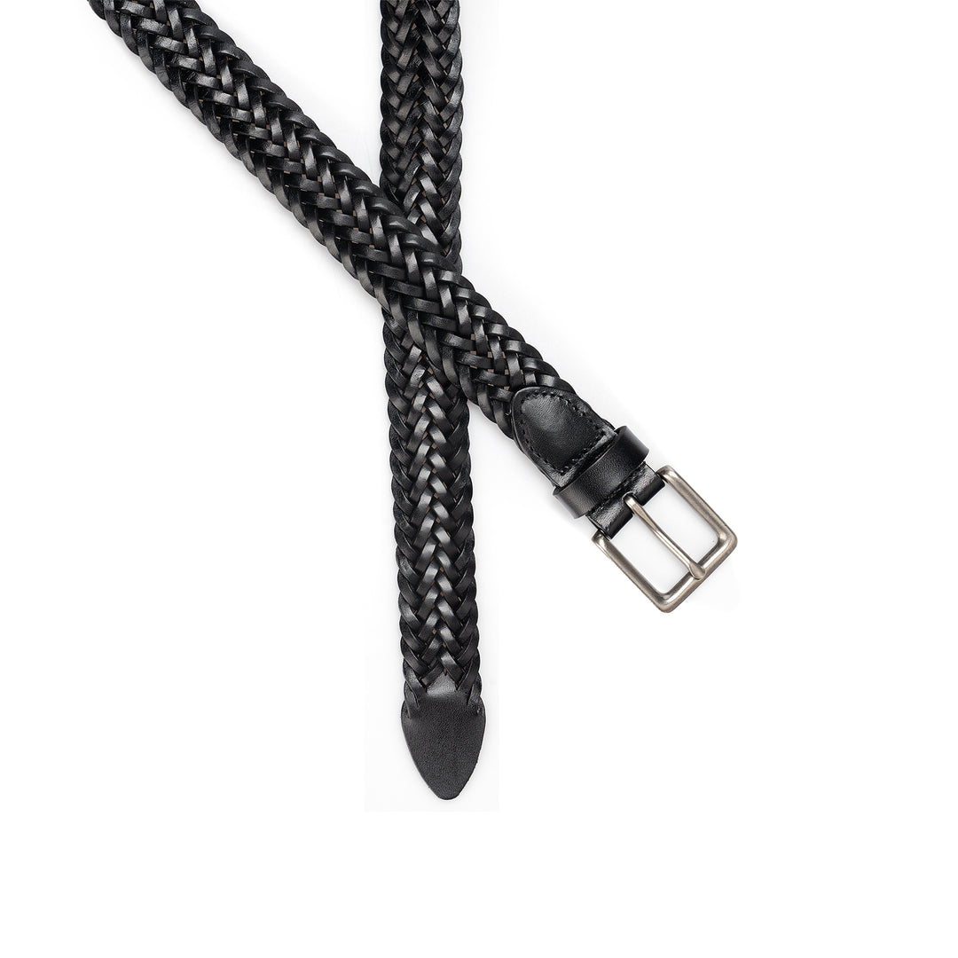 Cinturón de mujer de colección sencilla de piel curtida vegetal