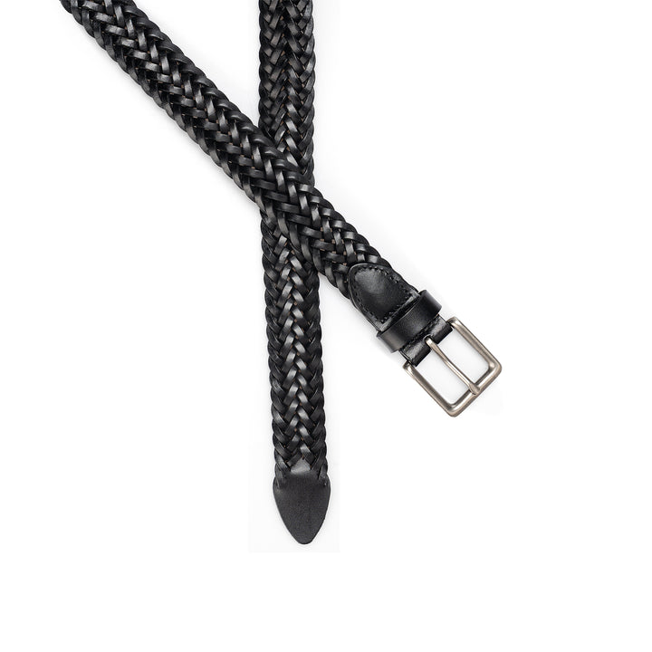 Cinturón de mujer de colección sencilla de piel curtida vegetal