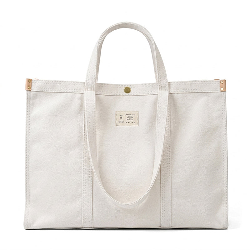 Large Canvas Tote Bag Heavy Duty Oversized Shoulder Bag Work Travel
