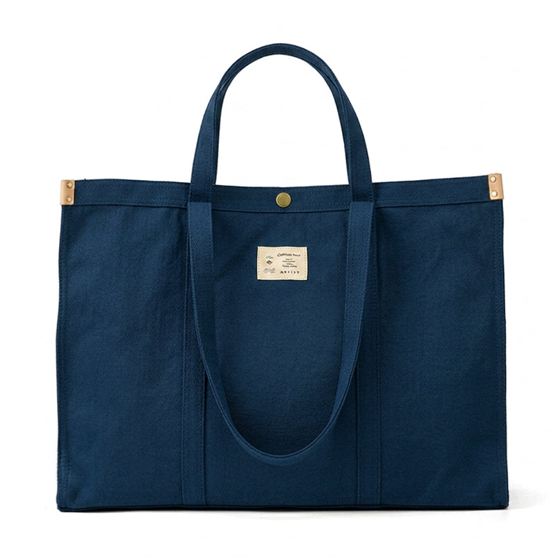 Large Canvas Tote Bag Heavy Duty Oversized Shoulder Bag Work Travel