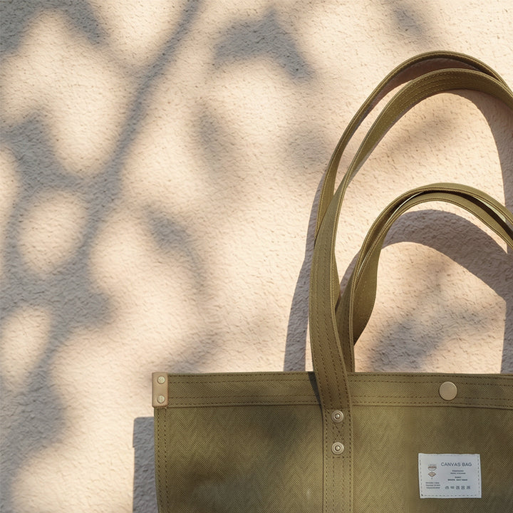 Large Canvas Tote Bag Heavy Duty Oversized Shoulder Bag Work Travel
