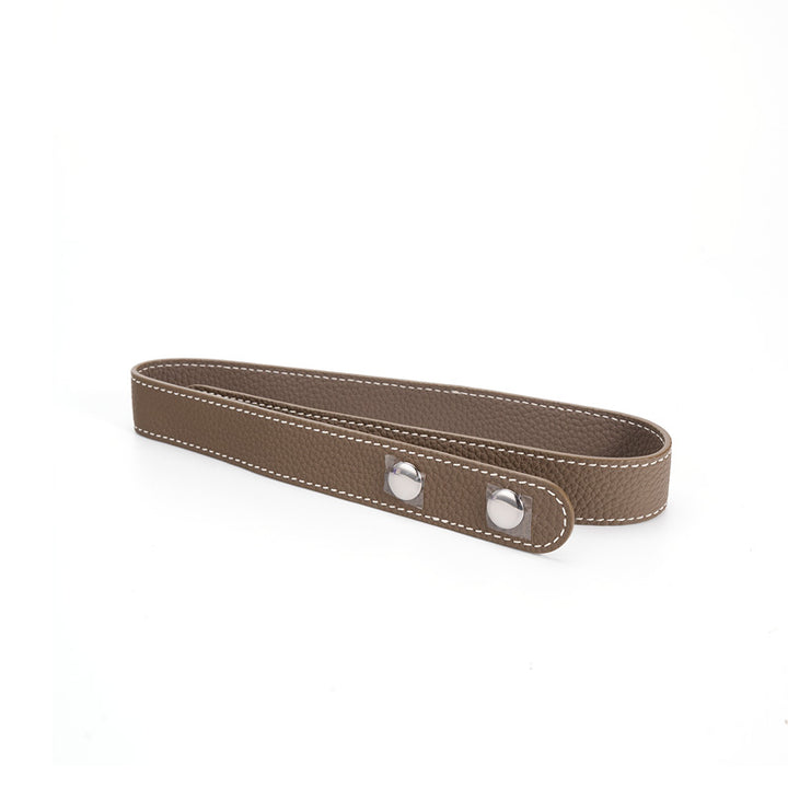 Woven Leather Tissue Box Cover Handcrafted Top Grain Cowhide Decorative Tissue Holder 4 Colors