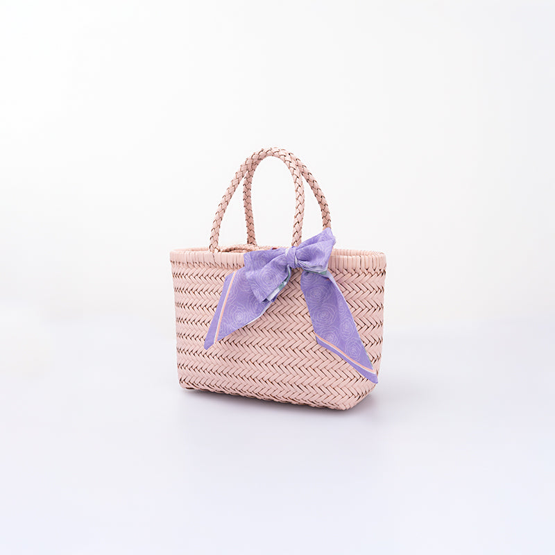 Woven Leather Basket Bag for Women Handmade Cowhide Crossbody Shoulder Handbag