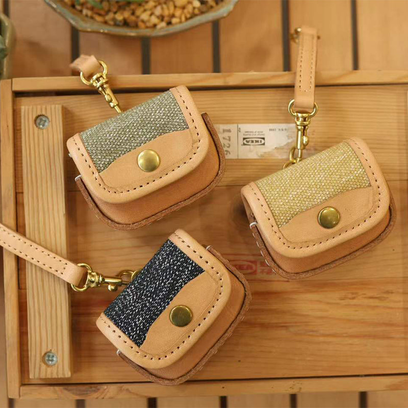 Vegetable Tanned Leather Earphone Cases & AirPods Covers | Dwarves