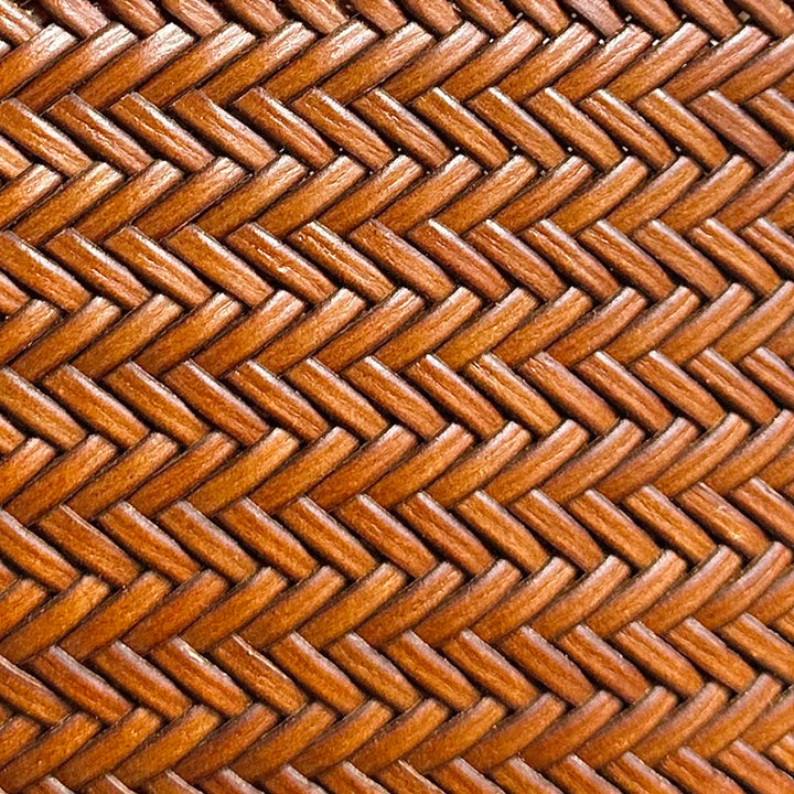 Woven Leather Basket Bag for Women Handmade Cowhide Crossbody Shoulder Handbag