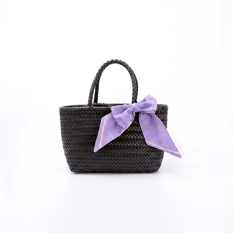 Woven Leather Basket Bag for Women Handmade Cowhide Crossbody Shoulder Handbag