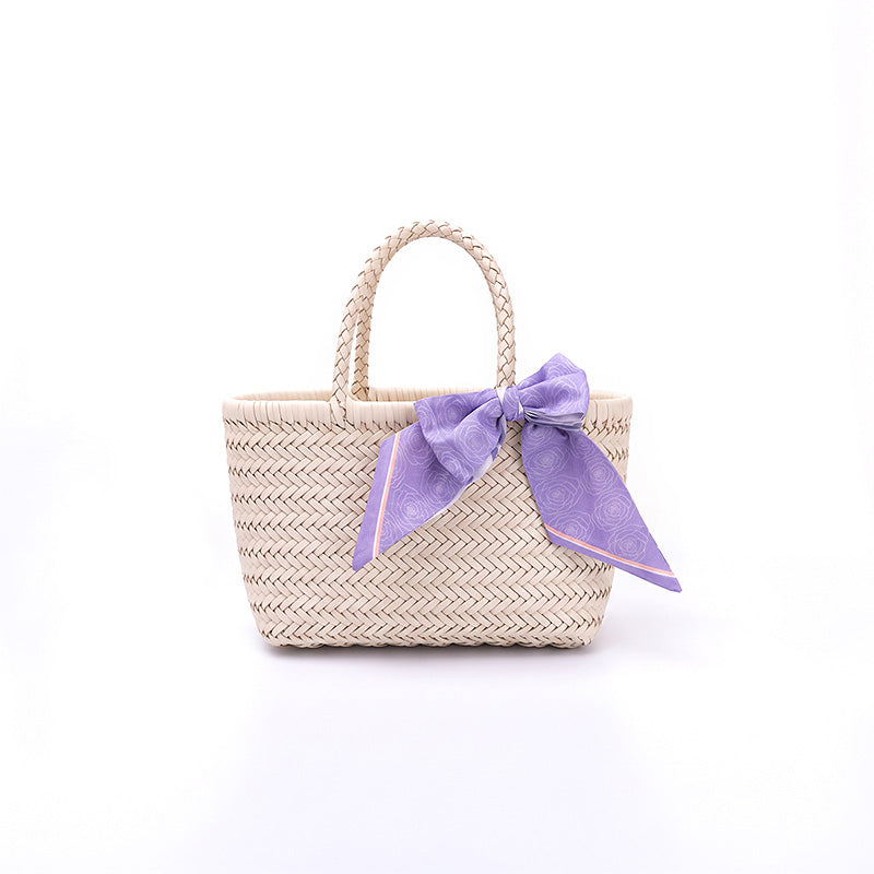 Woven Leather Basket Bag for Women Handmade Cowhide Crossbody Shoulder Handbag