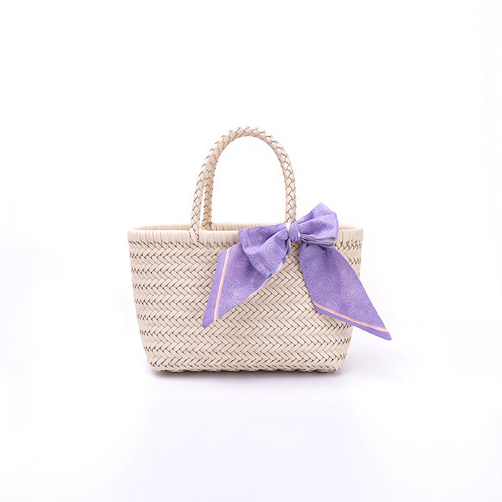 Woven Leather Basket Bag for Women Handmade Cowhide Crossbody Shoulder Handbag