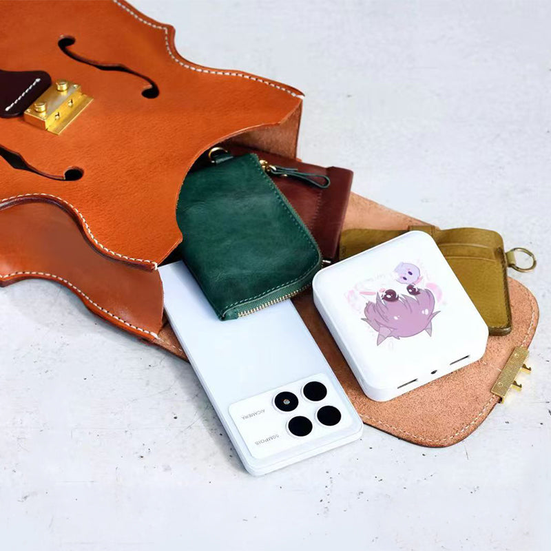 Violin Shaped Leather Backpack for Women Vegetable Tanned Convertible Crossbody Bag